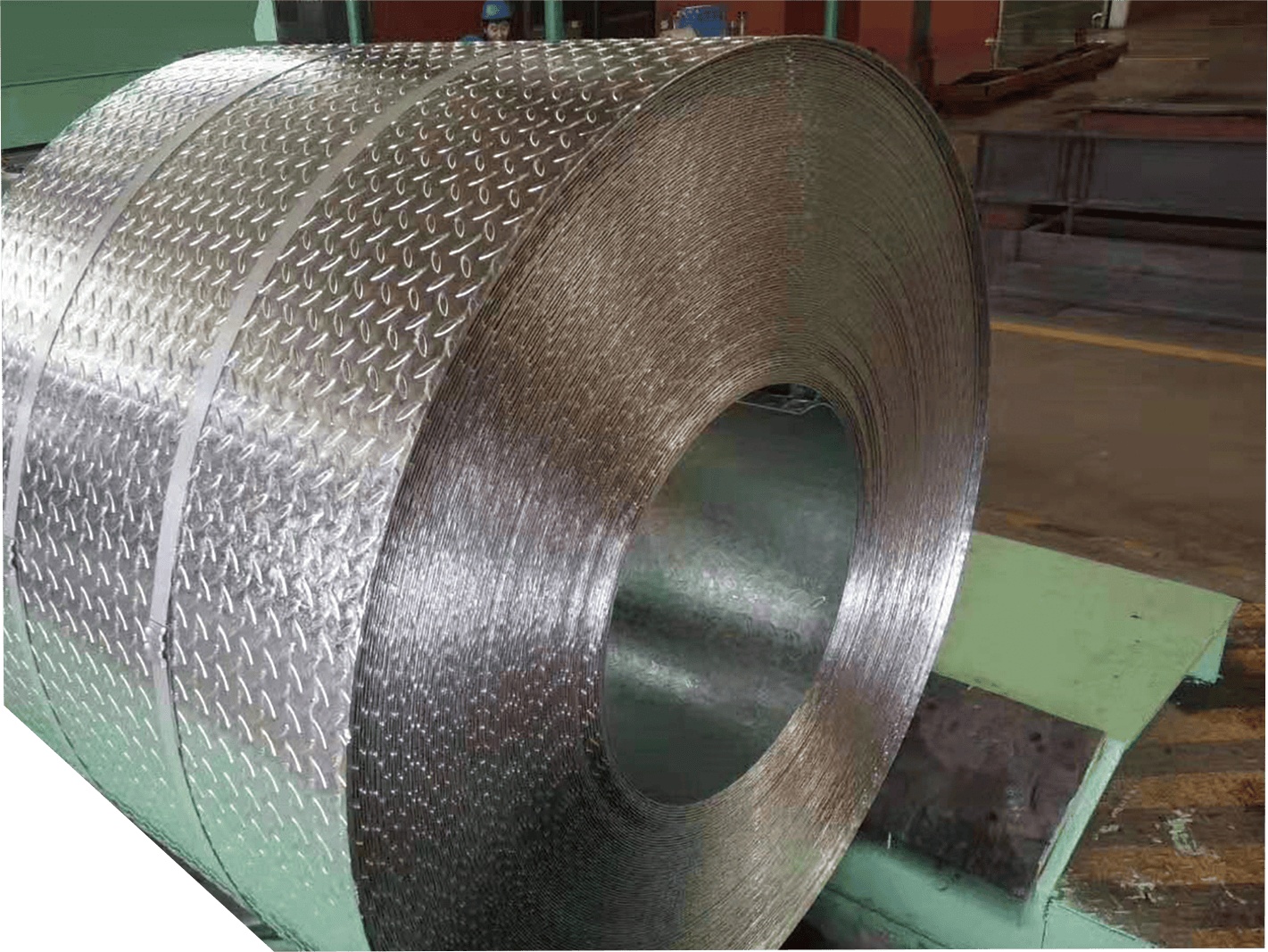 Hot Dipped Galvanized Steel Checkered Coil